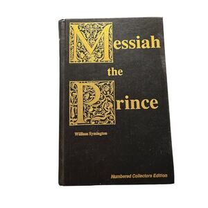 MESSIAH THE PRINCE William Symington Still Waters Numbered Collector Ed 566/1100